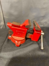 Vintage Olympia 3 1/2" Bench Vise. See pics.
