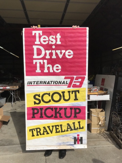 International Scout Dealership Banner