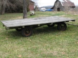 20 Foot 4 Wheel Hay Wagon