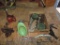 Tray Lot Gas Spouts, Oil Can, Animal Trap & More