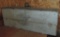 Antique Silver Painted Wood Tool Box