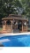 Extra Nice Large Wood Covered Gazebo