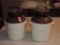 Pair Of Ceramic Spirit Of 76 Cookie jars