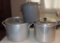 Tray Aluminum & Enamel Canning Pots