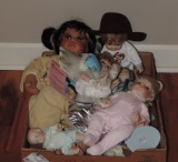 Tray Lot Collector Dolls