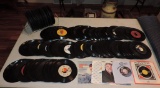 Large Lot Of 45 Records