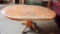 Oak Pedestal Table