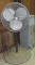 Large Metal Dayton Shop Fan and Shop Mirror