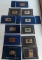 Lot of Sterling Franklin Mint Railroad Ingots