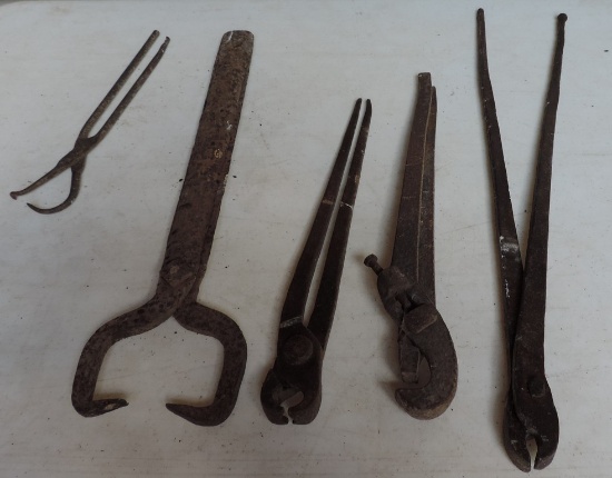 Lot of (5) Blacksmith Tools