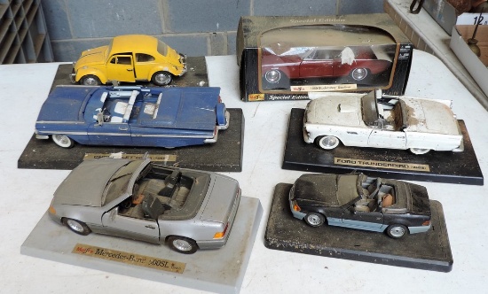 Lot of Toy Metal Cars