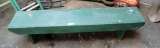 Antique Green Farm Bench