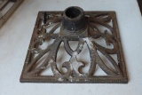 Vintage Cast Iron Christmas Tree Stand