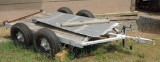 5 Foot by 8 Foot Flatbed Double Axle Trailer