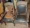 3 Early Side Chairs and Loveseat
