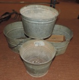 Galvanized Bucket Lot