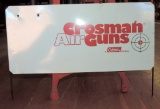 Crossman Air Gun Metal Sign