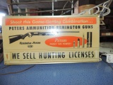 Remington-Peters Light Up Sign