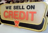 Western-Auto Credit Sign …