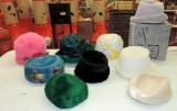 Lot of Vintage Hats in Lucy Lou and Wayne Wood Boxes