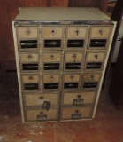 Vintage Post Office Boxes