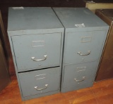 Pair of Two-Drawer File Cabinets