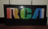 Plastic RCA Sign