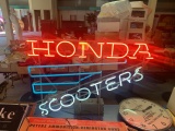 Honda Scooters Neon Sign by Ever Bright Electric