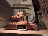 Busch Desk Lamp with Clock