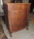 Chest of Drawers with Burled Front
