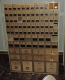 Section of Post Office Boxes