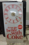 Vintage Plastic Coke Clock