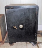 Antique Mosler Safe on Wheels