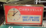 Antique Caravalle Watch Clock