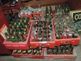 Large Pallet Full of Vintage Bottles and crates