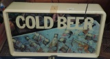 Vintage Miller Light Cold Beer Light Up Sign