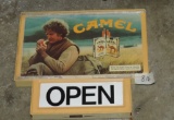 Vintage Camel Cigarette Open Sign