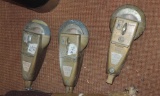 Three Duncan Parking Meters