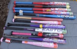 Assortment Of Aluminum Baseball Bats