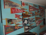Grouping of Vintage Pennants