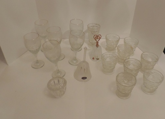 Lot of Miscellaneous Glassware