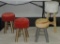 Lot of Four Stools