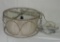 Round Hanging Drum-Shaped Light Fixture