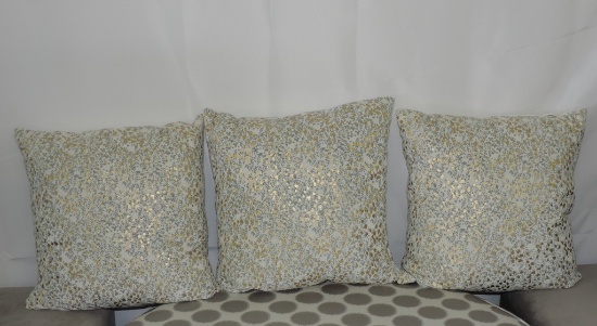 Lot of Three Pillows