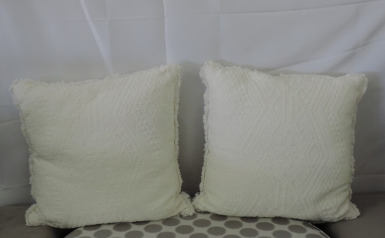 Two Threshold Pillows