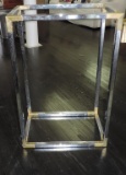 Rectangular Brass and Stainless Frame