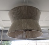 A Cream Dome Pendant Fixture