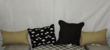 Lot of Four Pillows