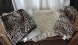 Lot of Four Pillow Tops