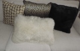 Lot of Four Pillows